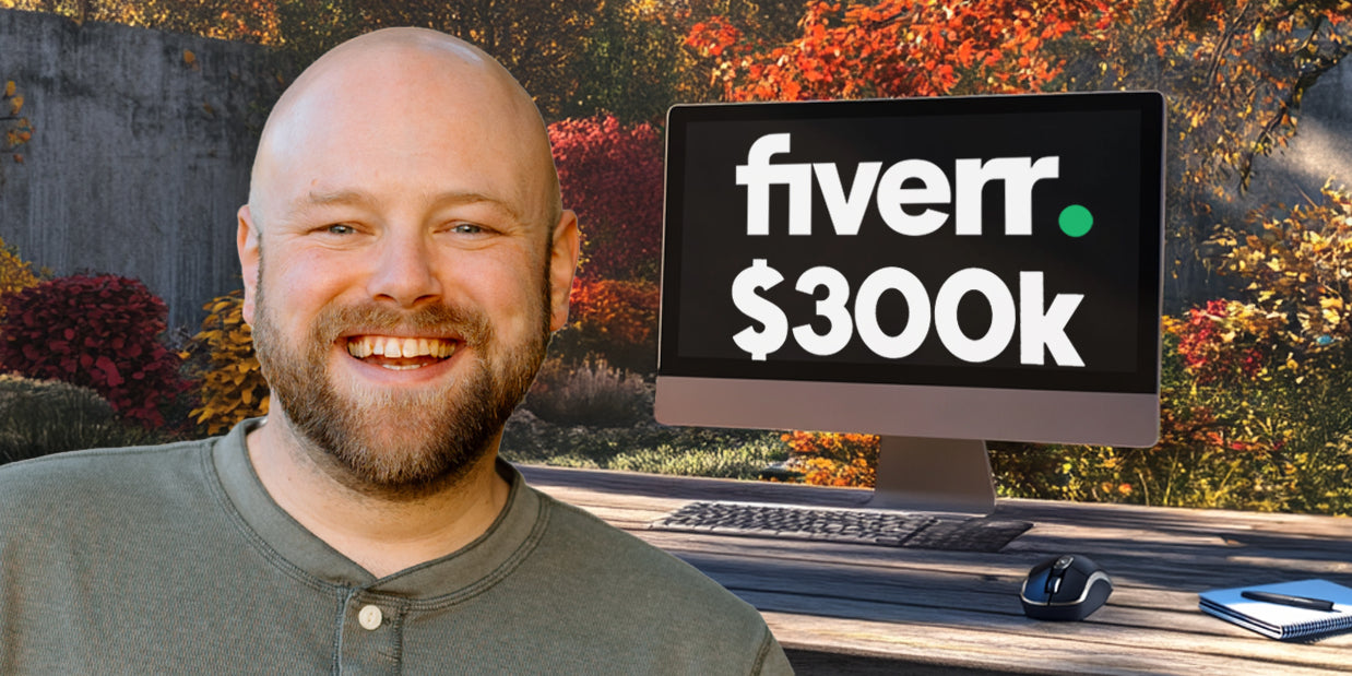 How to Make Money on Fiverr: From Blogging Pastor to $300K 6-Figure Freelancer